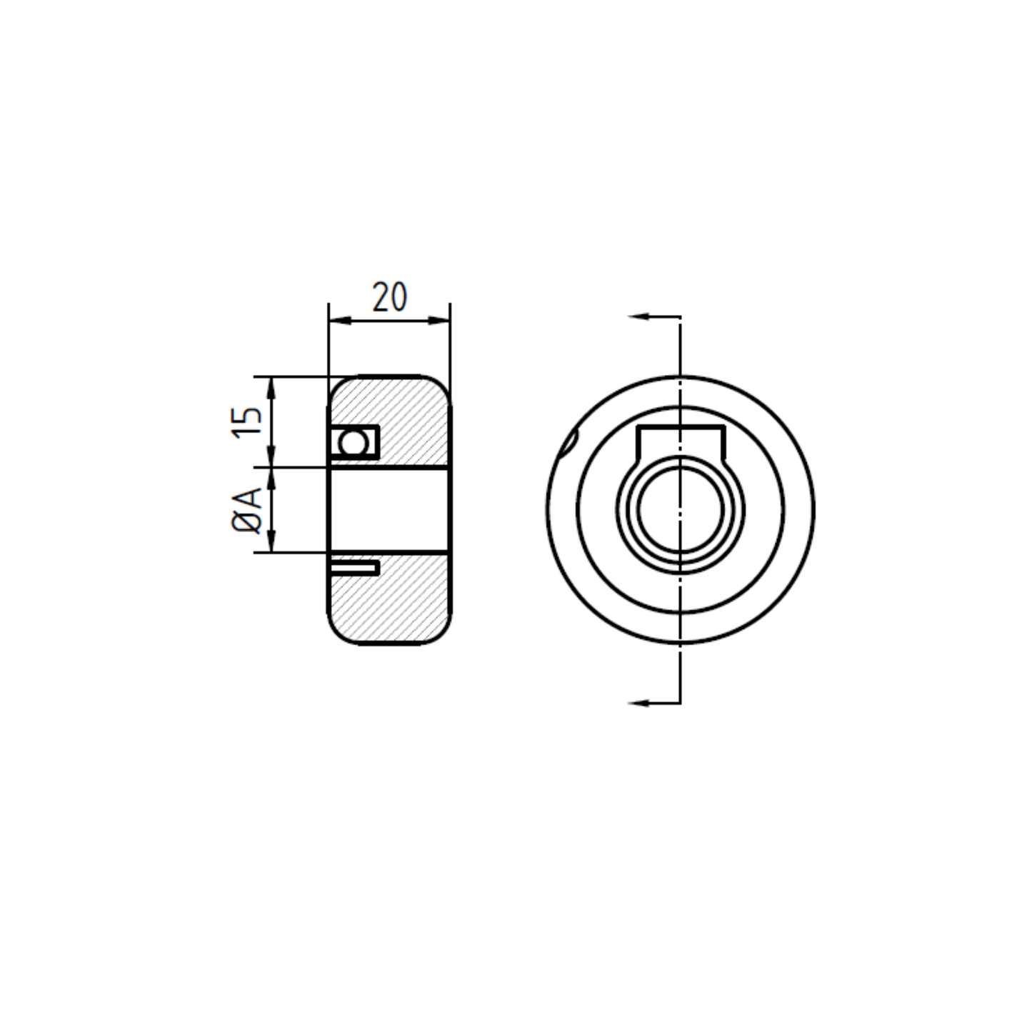 Griff Zeichnung Jupps