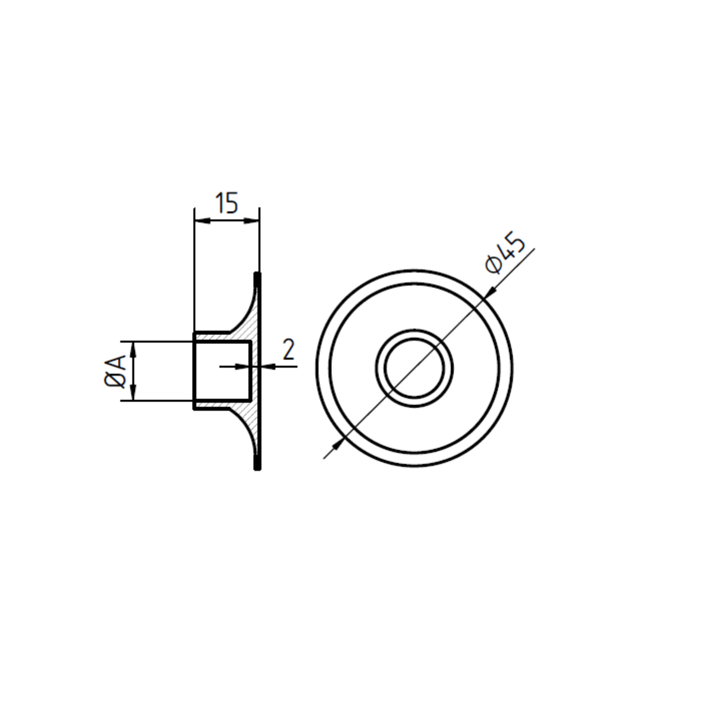 Stechspitzenkappe Zeichnung Jupps